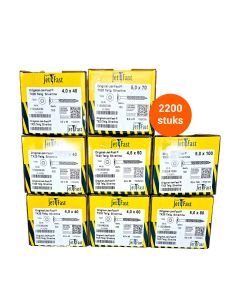 Nogel zelfborende en verzinkende schroeven torx - Voordeelpakket 2200 stuks