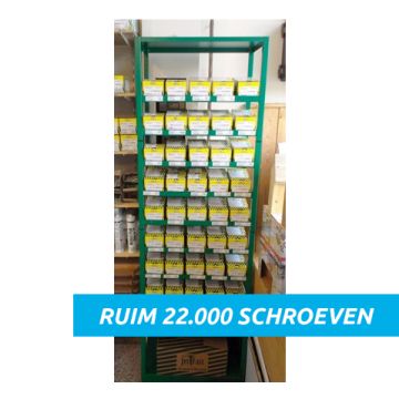 Volledig ingericht Noegel rek