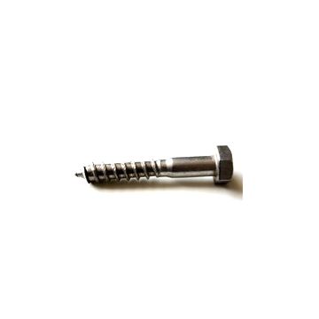 RVS houtdraadbout M6x40