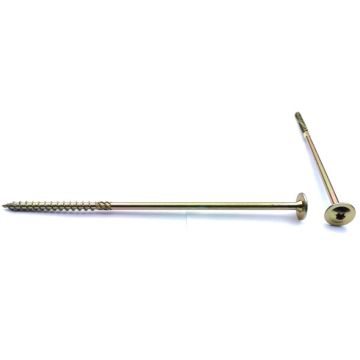 Tellerkopschroef blauw verzinkte schroeven  torx 6x30